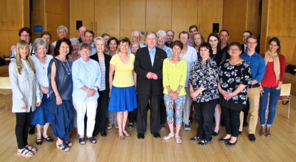 CCS volunteers Photograph of 30 Court Support volunteers